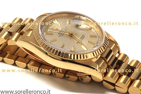 rolex day-date oro usato|prezzo rolex vintage.